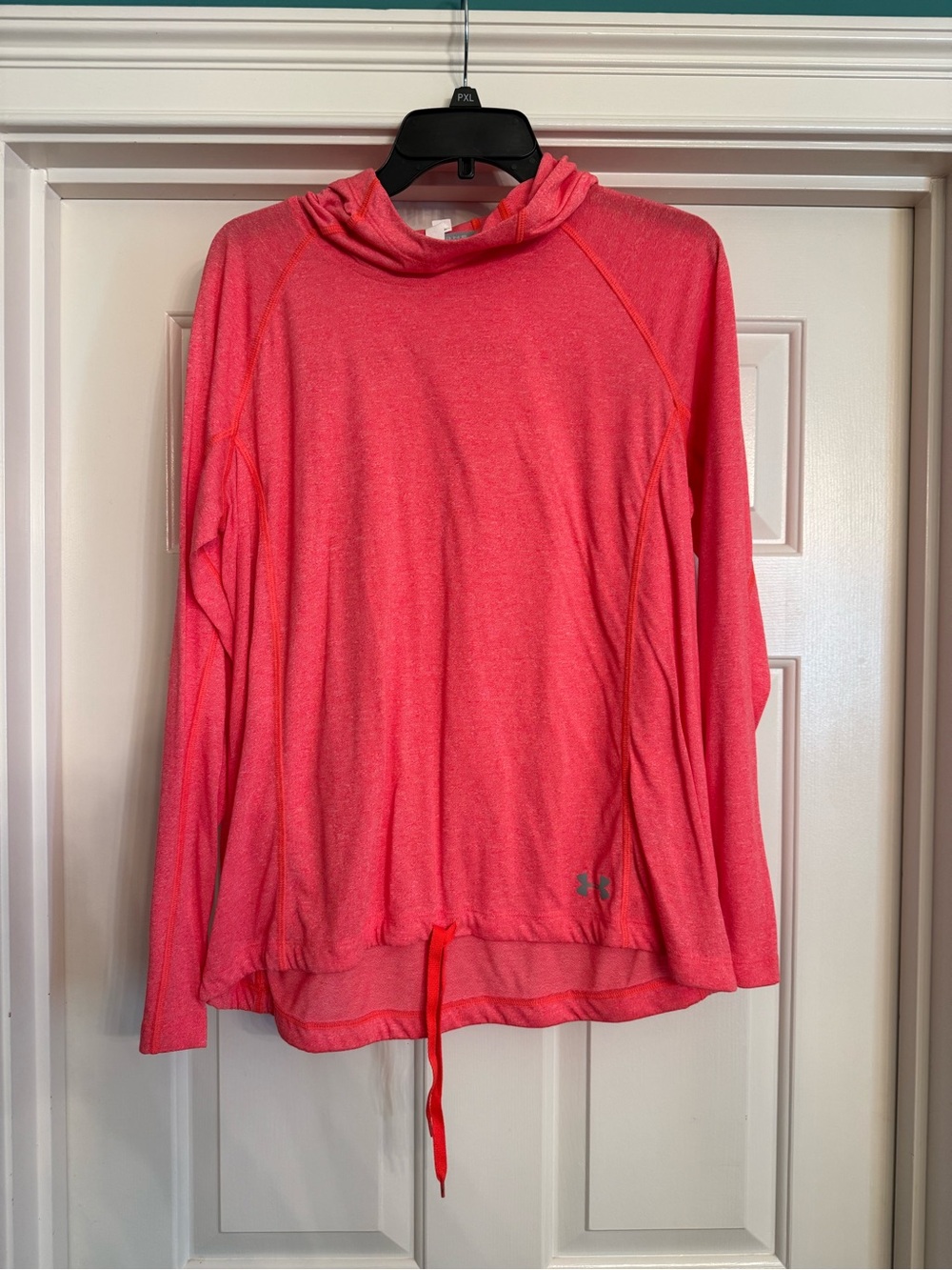 LG Coral Pink Lightweight Hooded Pullover
